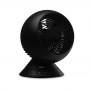 Duux | Fan | Globe | Table Fan | Black | Diameter 26 cm | Number of speeds 3 | Oscillation | 23 W | Yes - 2
